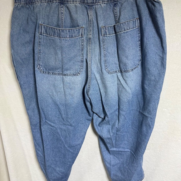 Madewell Women's Jeans 4X  Pull-On Relaxed Beswick - Elastic Waist - Picture 6 of 9